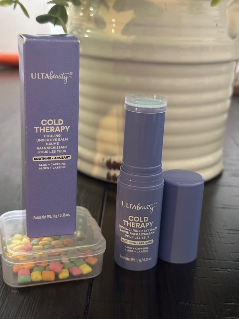 ULTA Beauty Cold Therapy Cooling Under Eye Balm - Lavender Blue Stick